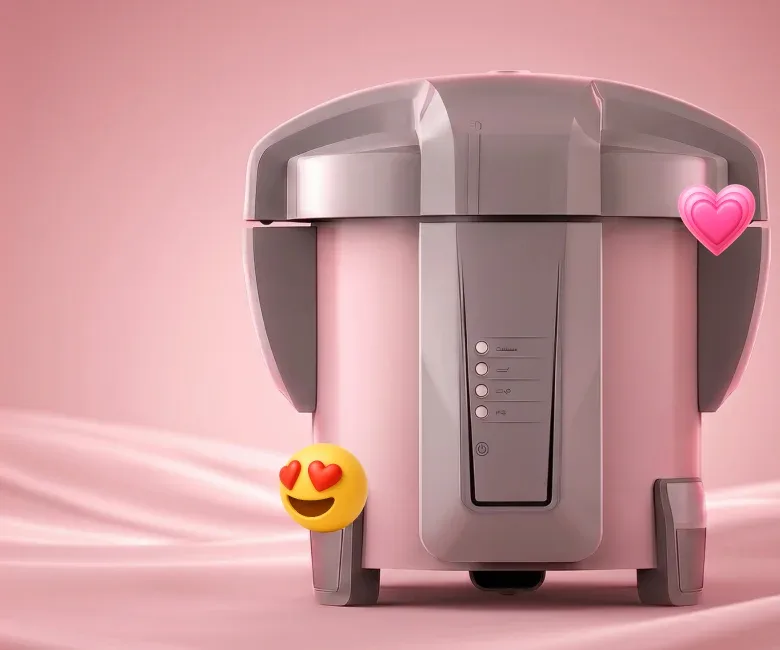 Autoclave rosa usada por manicures, nail designers e profissionais de estética
